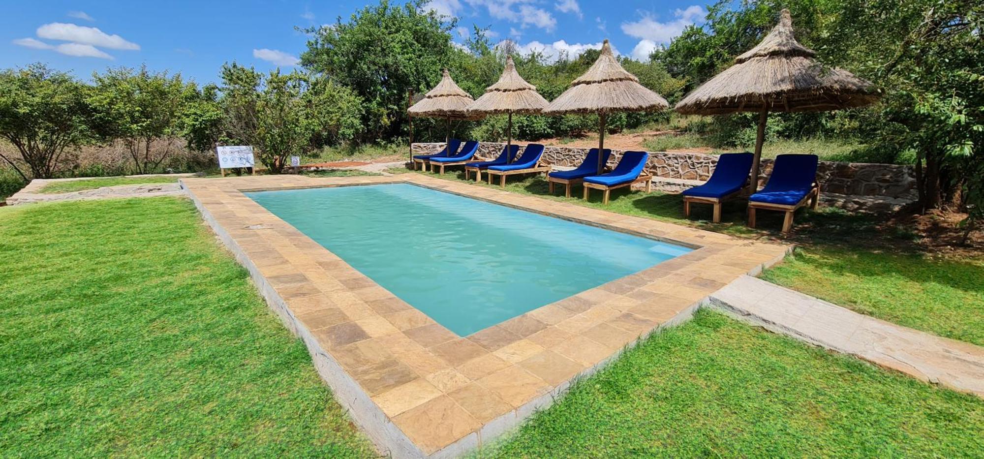 Villa Africa Safari Maasai Boma Serengeti-Savanne Exterior foto